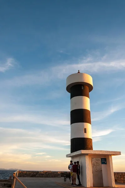 Colonia Sant Jordi Îles Baléares Espagne Juin 2020 Adolescents Phare — Photo