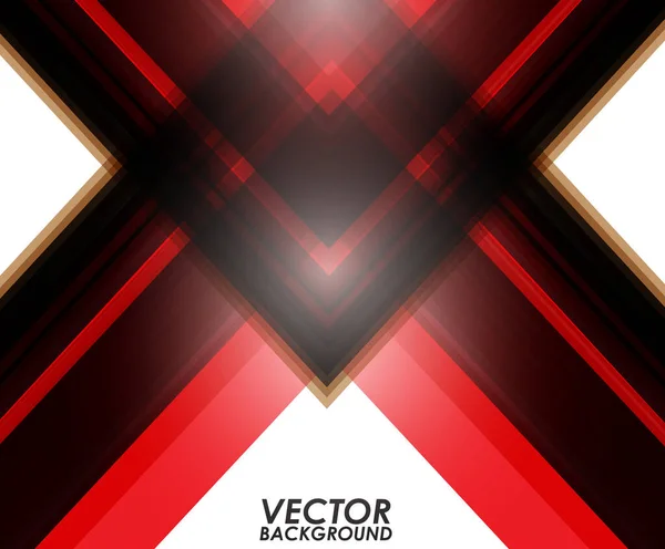 Abstrakter Pfeil Und Geometrischer Hightech Hintergrund Abstrakte Futuristische Kunsttapete Vektorillustration — Stockvektor