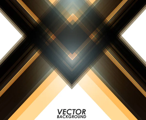 Flecha Abstracta Fondo Geométrico Alta Tecnología Fondo Pantalla Arte Futurista — Vector de stock