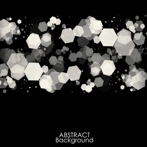 Abstract Modern Hexagons Digital Vector Background Vector Illustration — Stock Vector