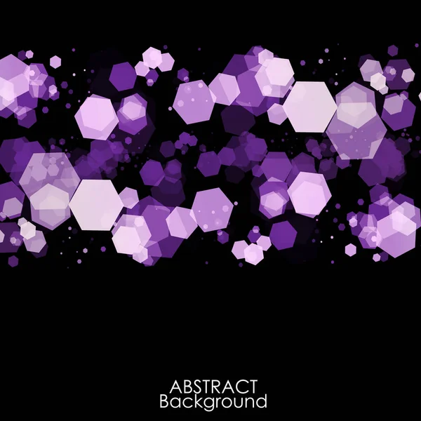 Hexagones Modernos Abstractos Digitales Fondo Vectorial Ilustración Vectorial — Vector de stock