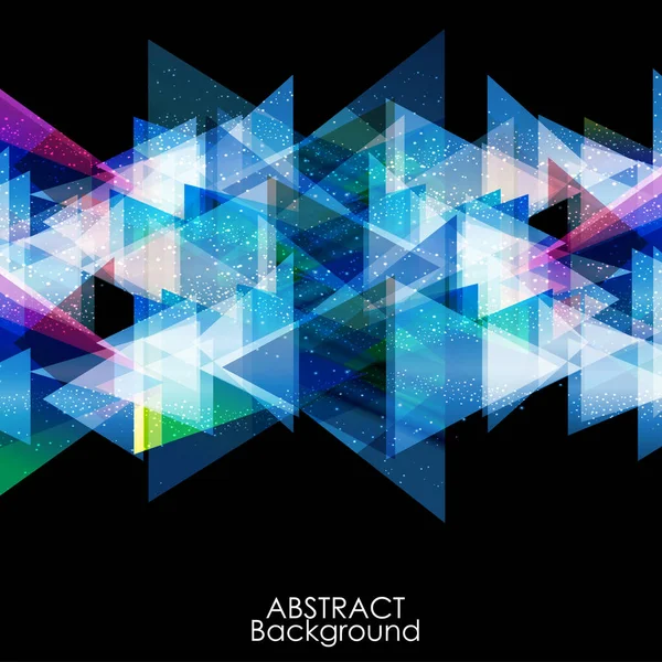 Abstract Modern Triangle Digital Vector Background Vector Illustration — Stock Vector