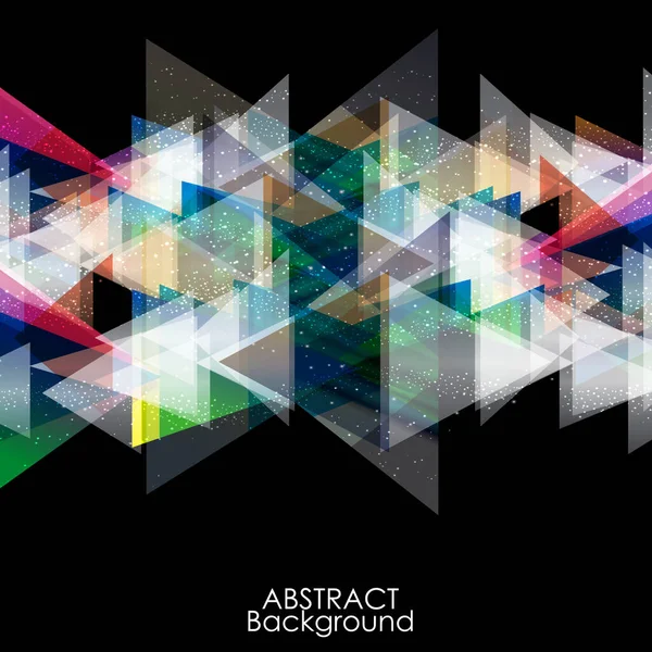 Abstract Moderne Driehoek Digitaal Vector Achtergrond Vectorillustratie — Stockvector