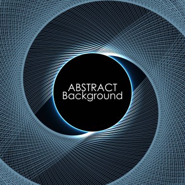 Soyut ışıklar dalga desenli teknoloji arka planı. Vektör illüstrasyonu.