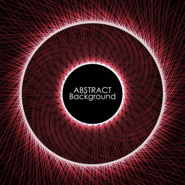 Soyut ışıklar dalga desenli teknoloji arka planı. Vektör illüstrasyonu.