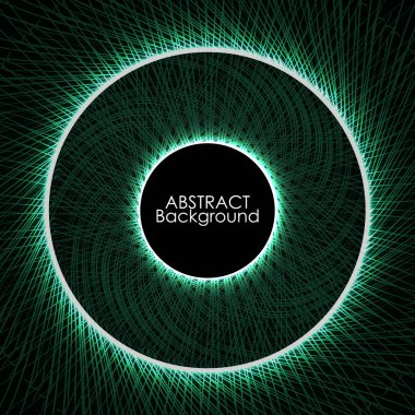 Soyut ışıklar dalga desenli teknoloji arka planı. Vektör illüstrasyonu.