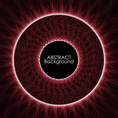 Soyut ışıklar dalga desenli teknoloji arka planı. Vektör illüstrasyonu.