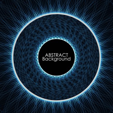 Soyut ışıklar dalga desenli teknoloji arka planı. Vektör illüstrasyonu.