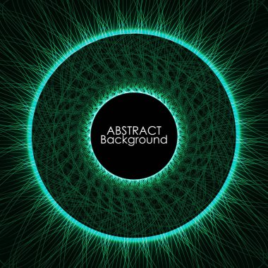 Soyut ışıklar dalga desenli teknoloji arka planı. Vektör illüstrasyonu.