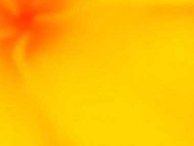 Renkli soyut arkaplan, turuncu ve sarı gradyan, kıvrımlı ve bulanık desenler.