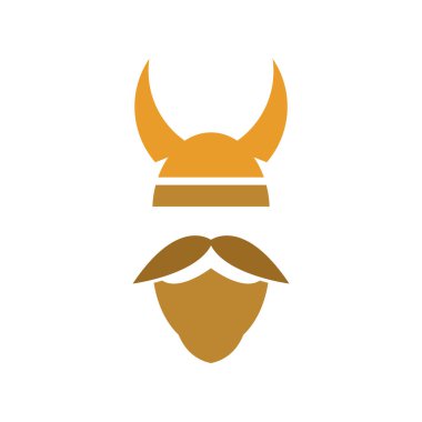 Viking vektör logo tasarımı