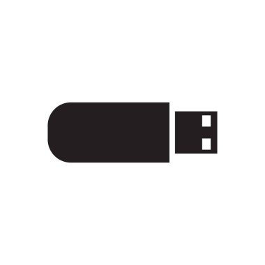 flaş bellek vektörü logo tasarımı