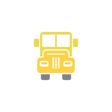 bus vektör logo tasarımı