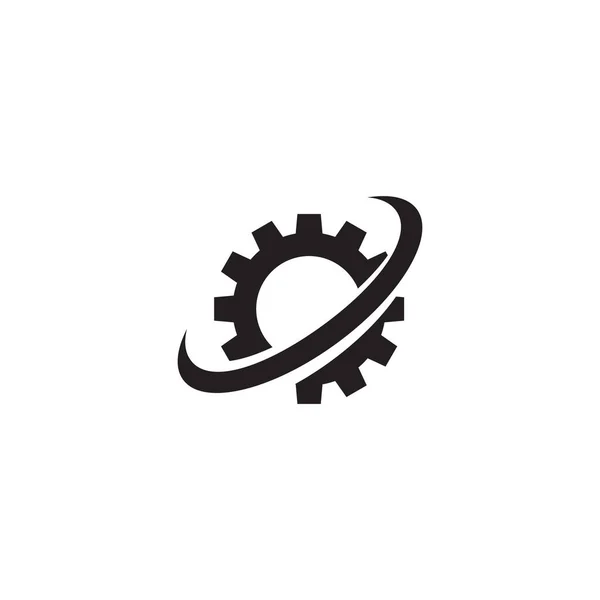 Technology Vector Icon Logo Design — Stock Vector