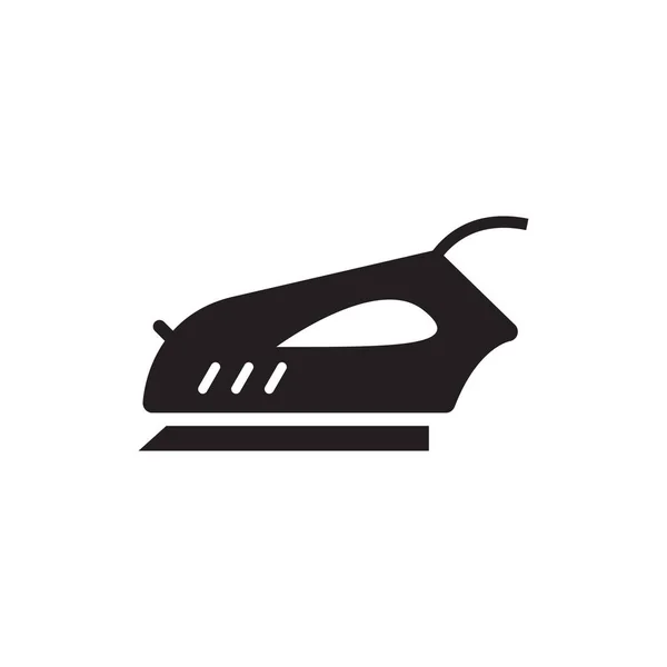 Ikona Wektora Żelaza Projekt Logo — Wektor stockowy