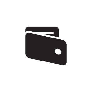 cüzdan vektör logo tasarımı