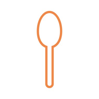 kaşık vektör logo tasarımı