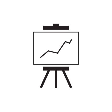 iş sunumu vektör logo tasarımı