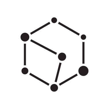 teknoloji ağ vektör logo tasarımı