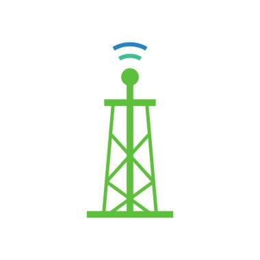 teknoloji ağ vektör logo tasarımı