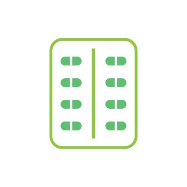 Tıbbi uyuşturucu vektör logo tasarımı