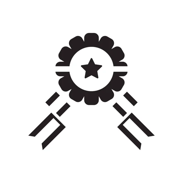 Award Vector Icon Logo Design — Stock Vector