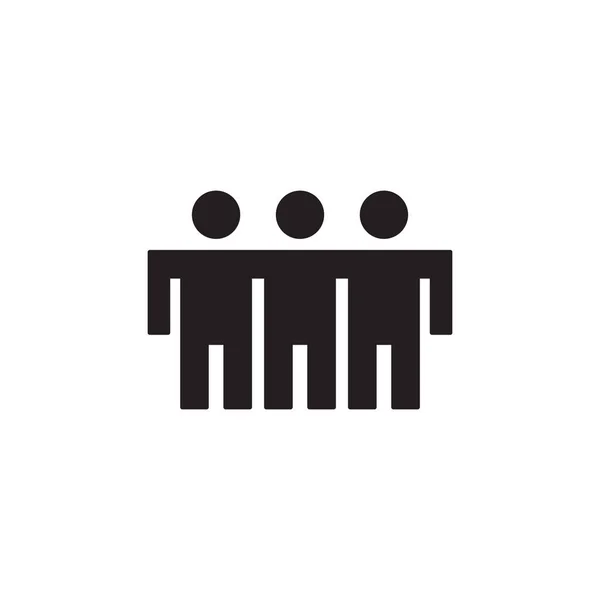 Dostluk Vektör Logo Tasarımı — Stok Vektör