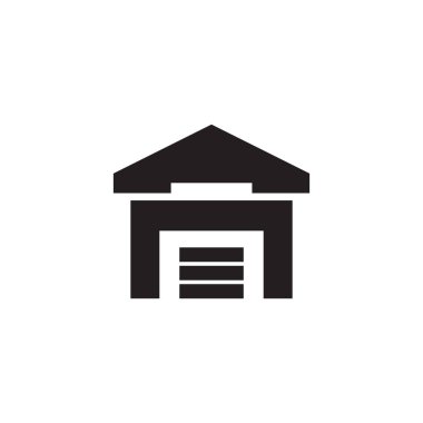 Depo vektör logo tasarımı