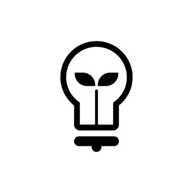 yeşil enerji vektörü logo tasarımı