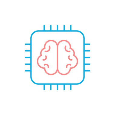 Yapay zeka vektör logo tasarımı