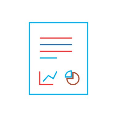 rapor vektör logo tasarımı