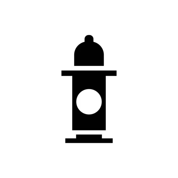 Feuerwehr Vektor Symbol Logo Design — Stockvektor