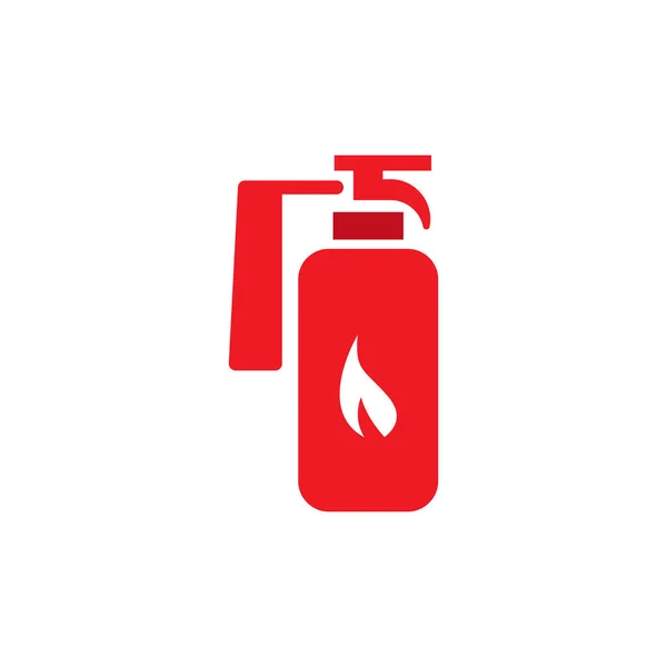 firefighter vector icon logo design