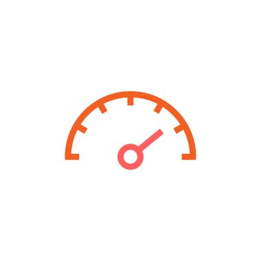 hız metre vektör logo tasarımı