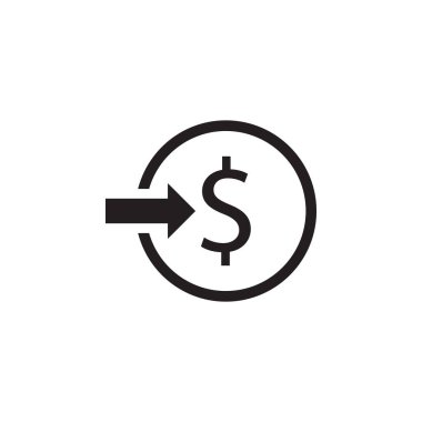 para hareketi vektör logo tasarımı