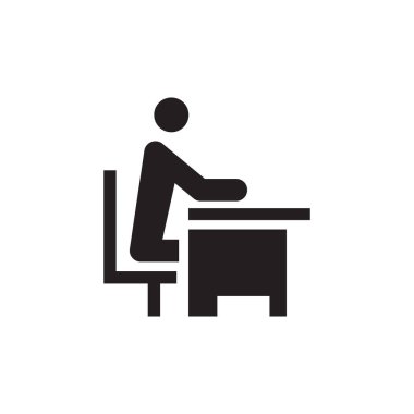 ofis insanları vektör simgesi logo tasarımı