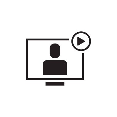 çevrimiçi eğitim vektörü logo tasarımı