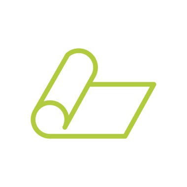 Döşek vektör simgesi logo tasarımı