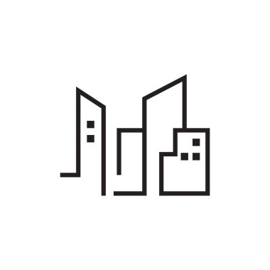 şehir vektör logo tasarımı