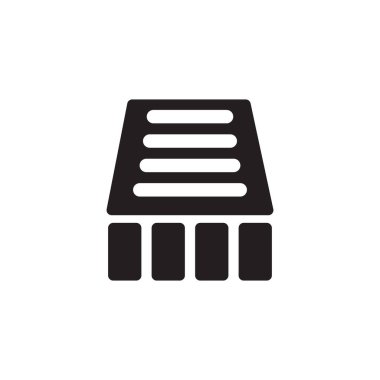 Döşek vektör simgesi logo tasarımı