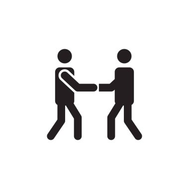 İş birliği iş vektörü logo tasarımı