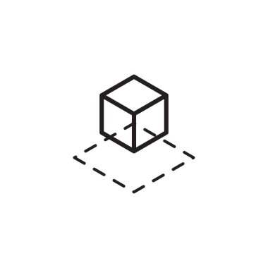 Artırılmış gerçeklik vektörü logo tasarımı