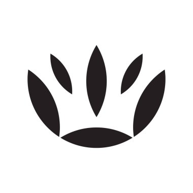 Lotus vektör logo tasarımı