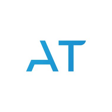 ilk harf vektör logo simgesinde