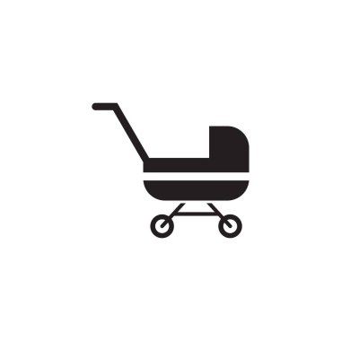 bebek araba vektör tasarım şablonu