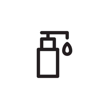 el dezenfektanı vektör tasarım şablonu