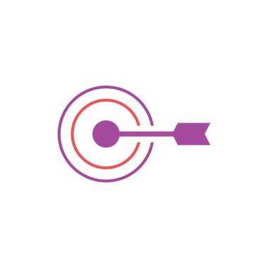 hedef vektör tasarım şablonu