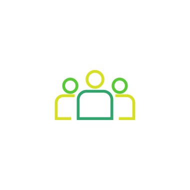 kullanıcı grubu vektör tasarım şablonu