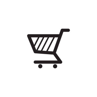 Sepet süpermarket vektör tasarım şablonu