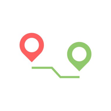 navigasyon vektörü tasarım şablonu